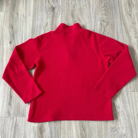 The North Face Fleece Quarter Zip Boys Large 14/16 - Picture 3 of 9